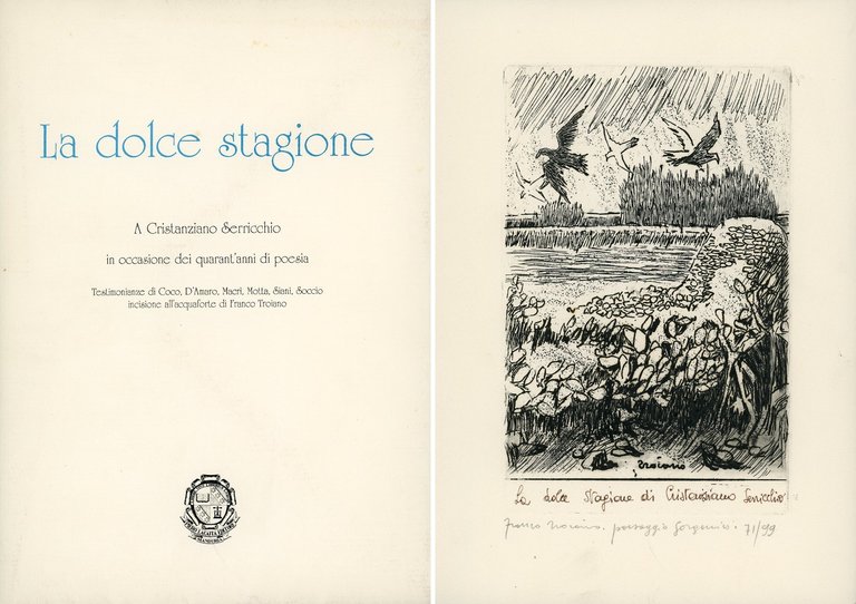 La dolce stagione. A Cristanziano Serricchio in occasione dei quarant'anni … | Immagine Gallery 1