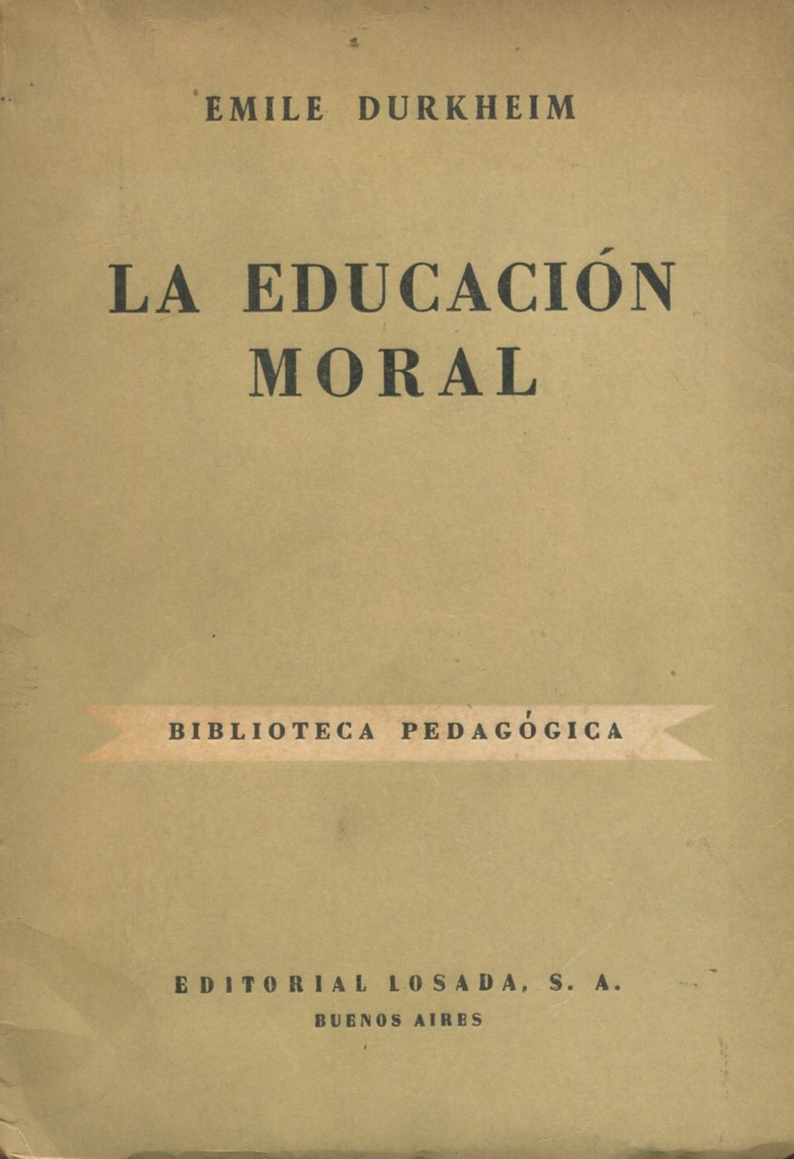 La educacion moral | Immagine principale