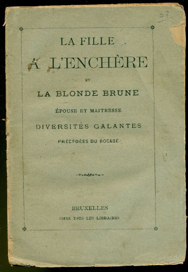 La fille a l'enchère et la blonde brune épouse et … | Immagine principale