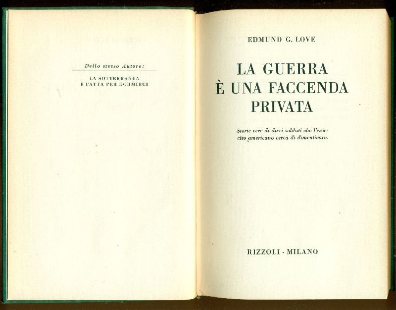 La guerra è una faccenda privata | Immagine principale