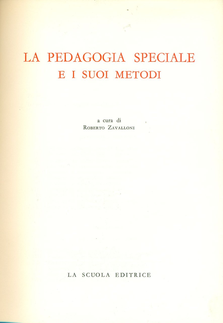 La pedagogia speciale e i suoi metodi | Immagine principale