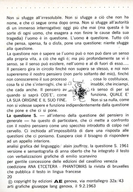 La questione S. Versione e semantografia di Anna Oberto. con … | Immagine Gallery 3
