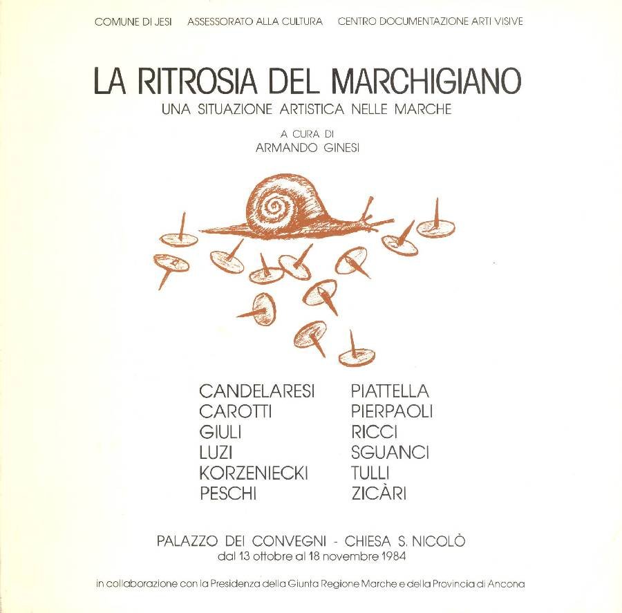 La ritrosia del marchigiano. Una situazione artistica nelle Marche | Immagine principale