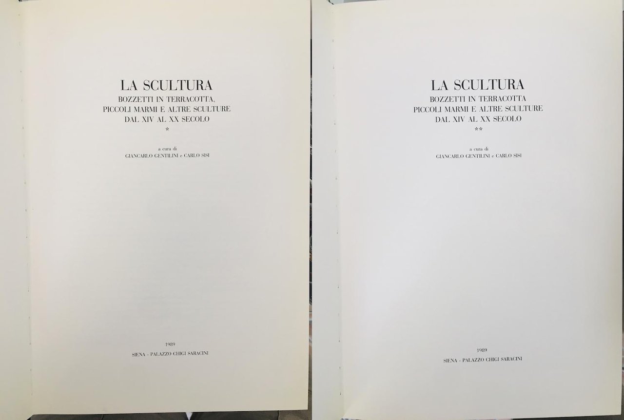 La scultura. Bozzetti in terracotta, piccoli marmi e altre sculture … | Immagine principale