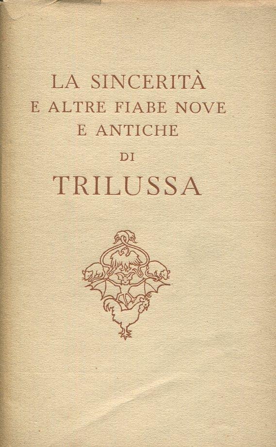 La sincerità e altre fiabe nove e antiche | Immagine principale