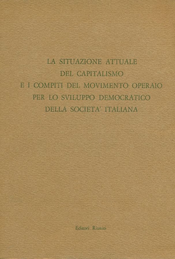 La situazione attuale del capitalismo e i compiti del movimento … | Immagine principale