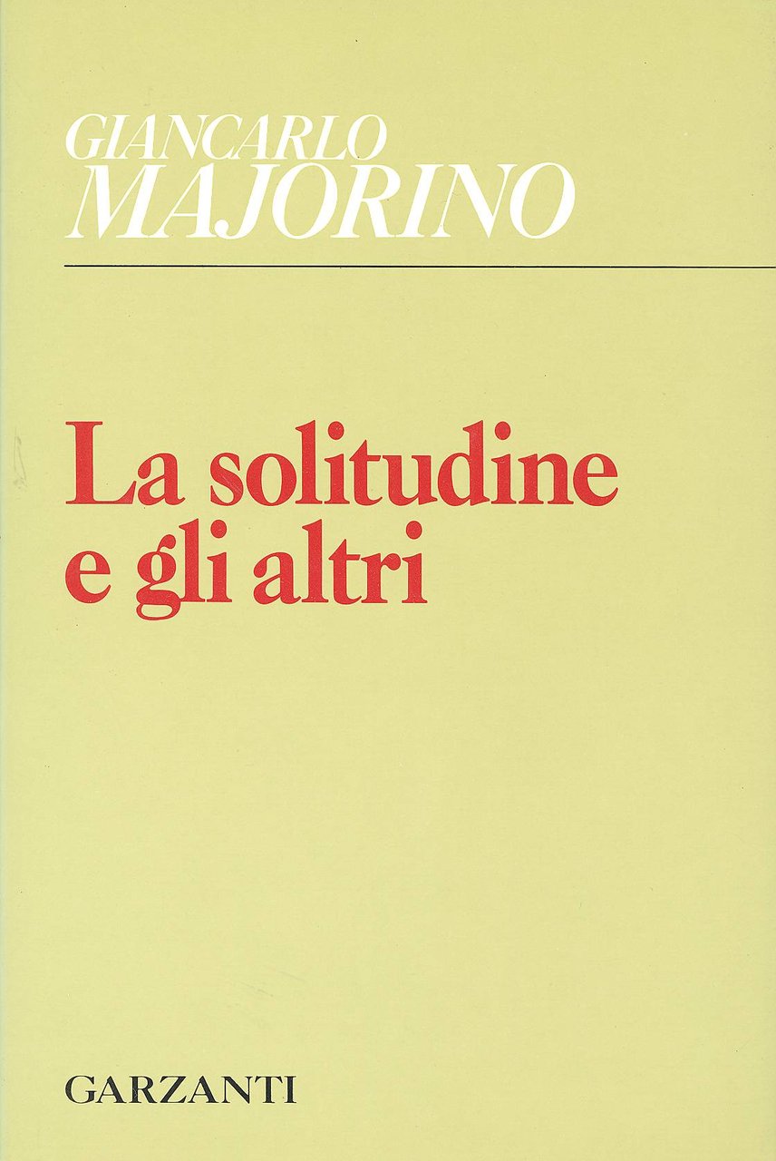 La solitudine e gli altri | Immagine principale
