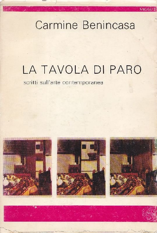 La tavola di Paro: Scritti sull&amp;#39;arte contemporanea | Immagine principale