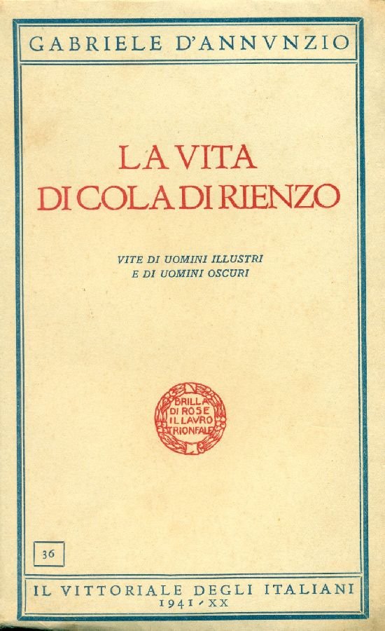 La vita di Cola di Rienzo | Immagine principale