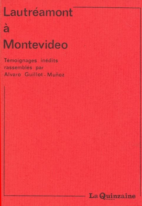 Lautréamont à Montevideo | Immagine principale