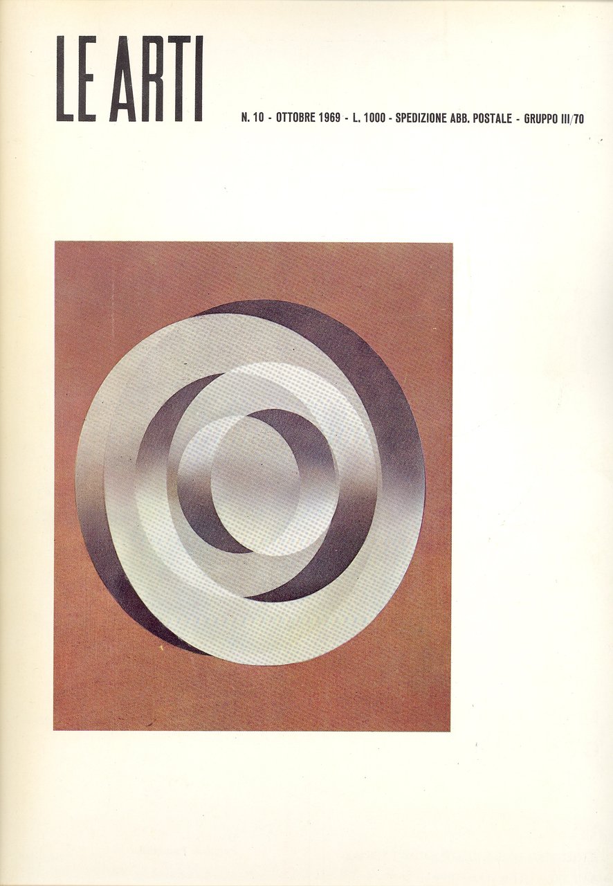 Le Arti. Ottobre 1969 | Immagine principale