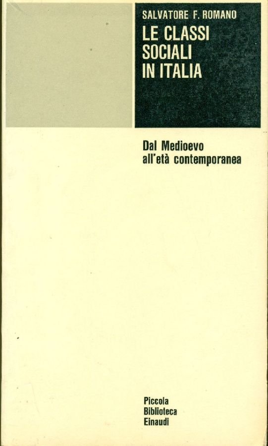 Le classi sociali in Italia. Dal Medioevo all&amp;#39;età contemporanea | Immagine principale