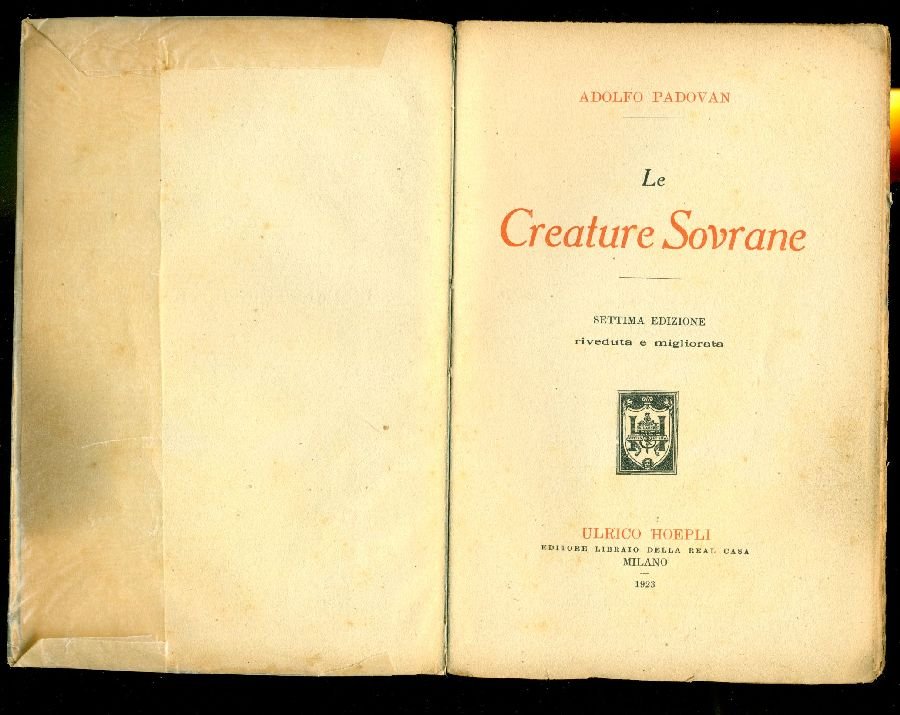 Le creature sovrane | Immagine principale