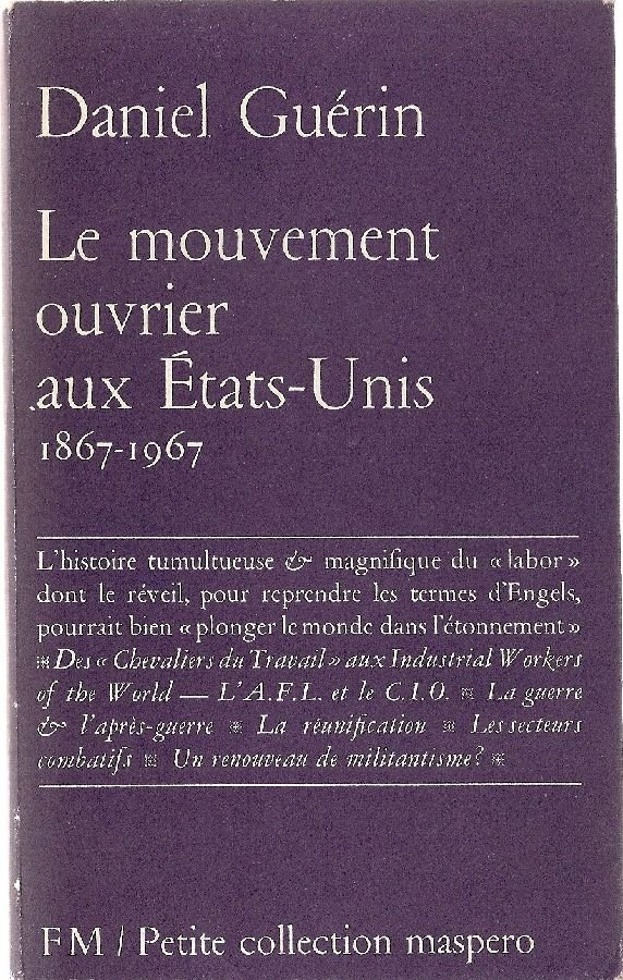 Le mouvement ouvrier aux Etats-Unis 1867 - 1967 | Immagine principale
