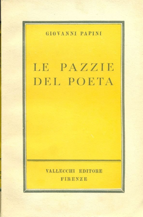 Le pazzie del poeta. Fantasie, capricci, ritratti e moralità | Immagine principale