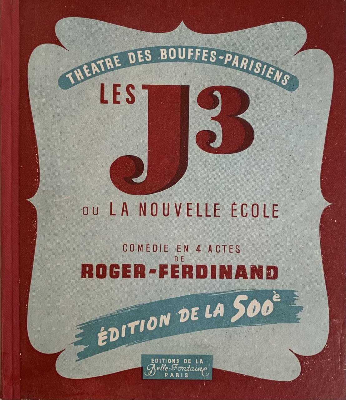 Les "J3" ou La nouvelle école | Immagine principale