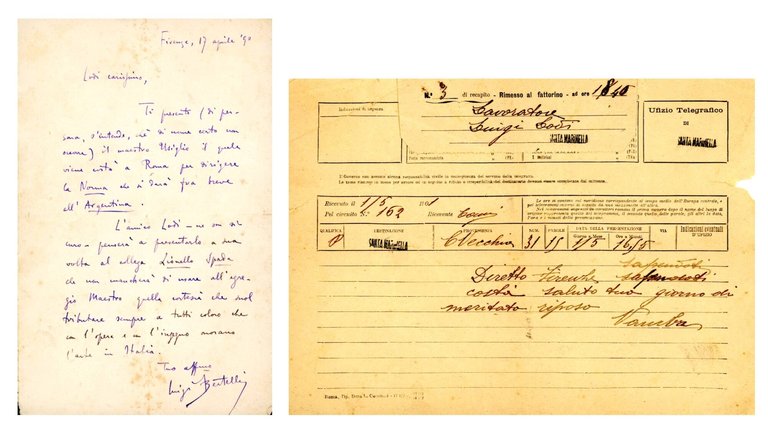 Lettera autografa inviata a Luigi Lodi | Immagine Gallery 3
