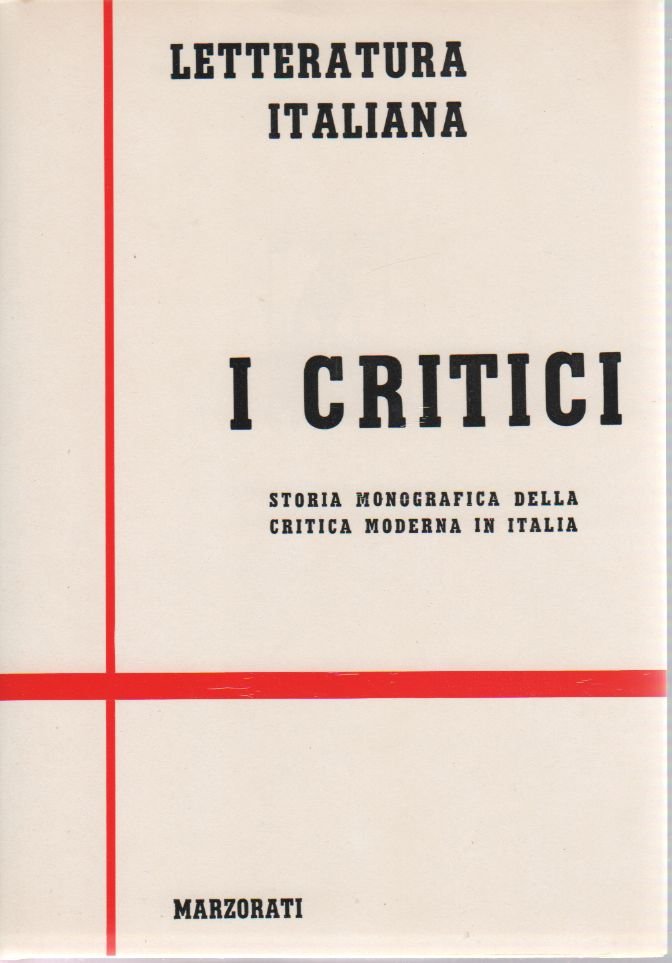 Letteratura italiana. I critici | Immagine principale