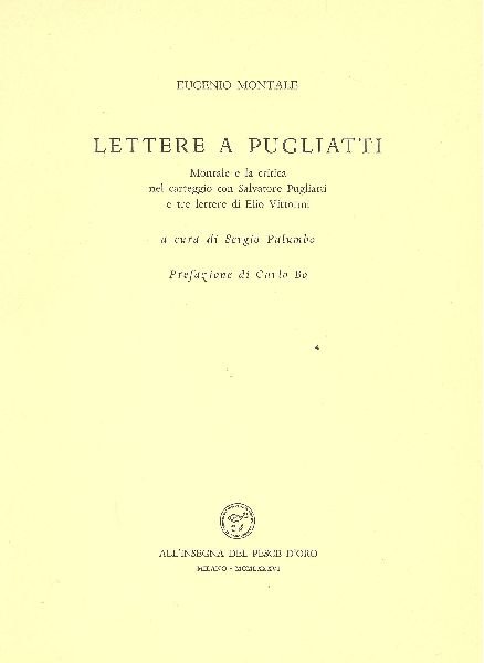 Lettere a Pugliatti | Immagine principale
