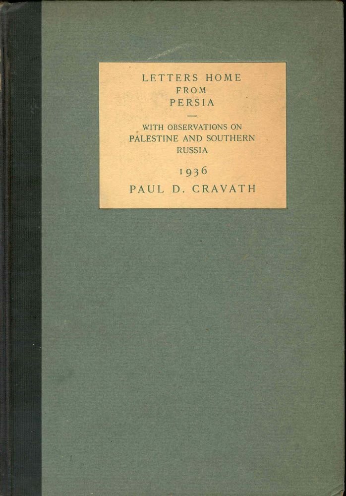 Letters home from Persia. With observations on Palestine and Southern … | Immagine principale