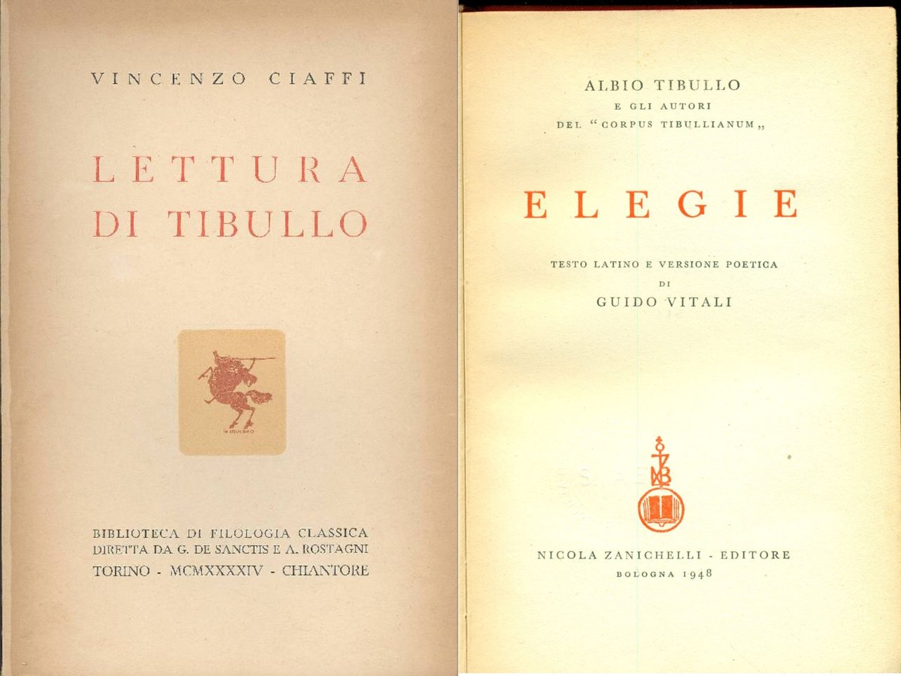 Lettura di Tibullo | Immagine principale