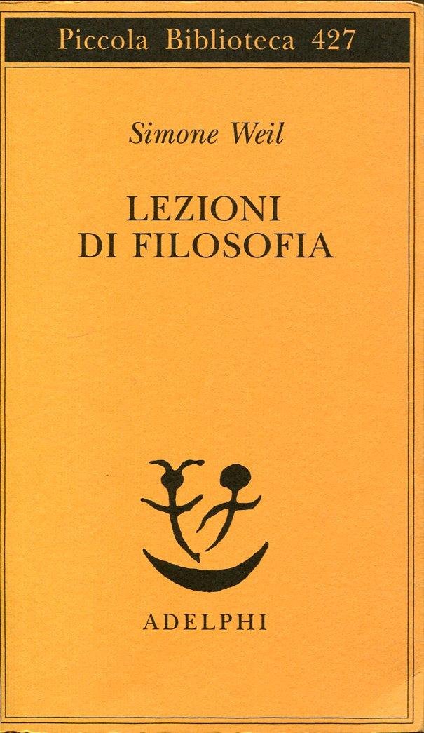 Lezioni di filosofia 1933-1934 | Immagine principale