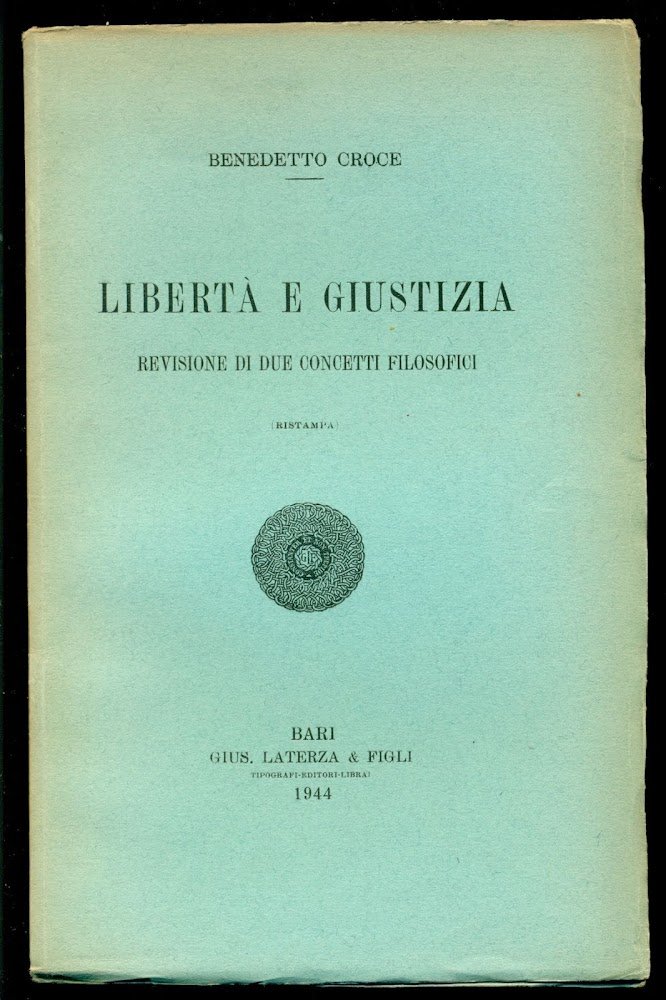 Libertà e giustizia. Revisione di due concetti filosofici | Immagine principale