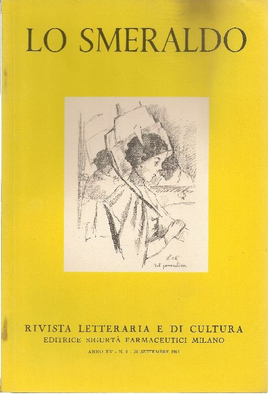Lo Smeraldo. 30 settembre 1961, Anno XV, N. 5 | Immagine principale