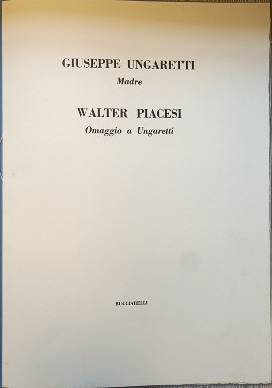 Madre. Omaggio a Ungaretti | Immagine Gallery 3