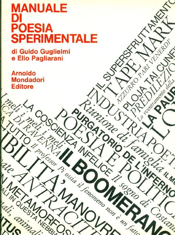 Manuale di poesia sperimentale | Immagine principale