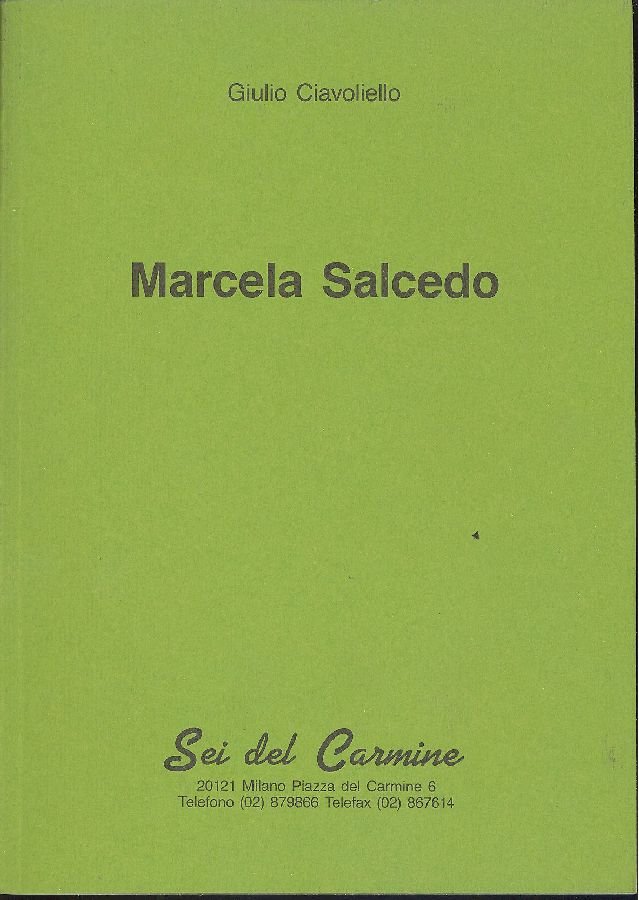 Marcela Salcedo. Opere recenti | Immagine principale