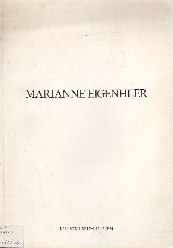 Marianne Eigenheer | Immagine principale