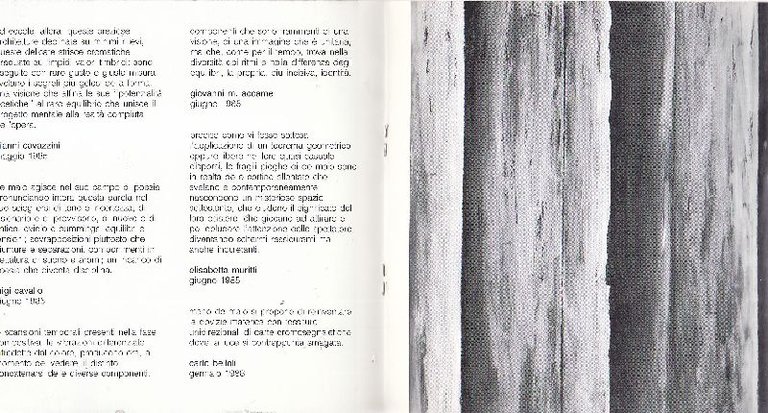 Mario De Maio. Opere 1983-1989: riferimenti critici | Immagine Gallery 2