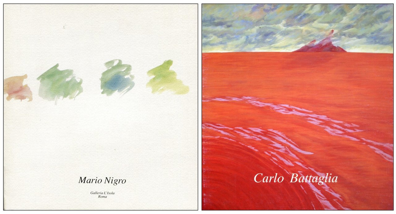 Mario Nigro. Orme, ritratti e... satanici 1987-1989 | Immagine principale