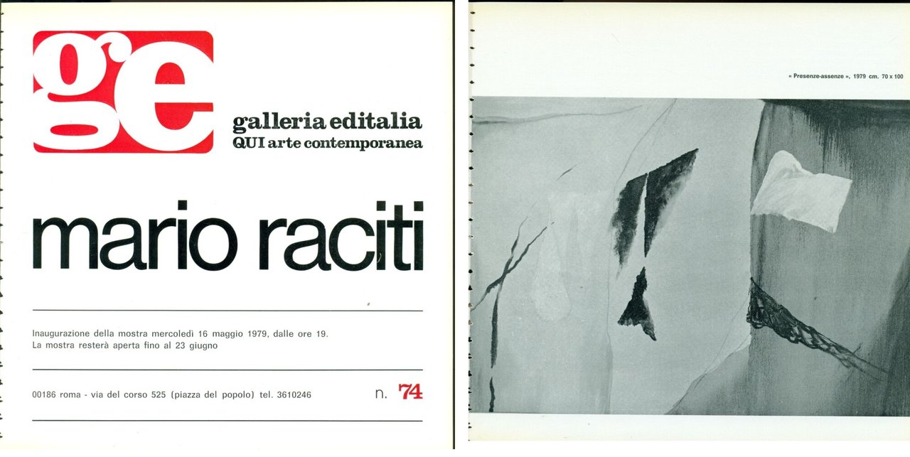 Mario Raciti, Editalia 1979 | Immagine principale