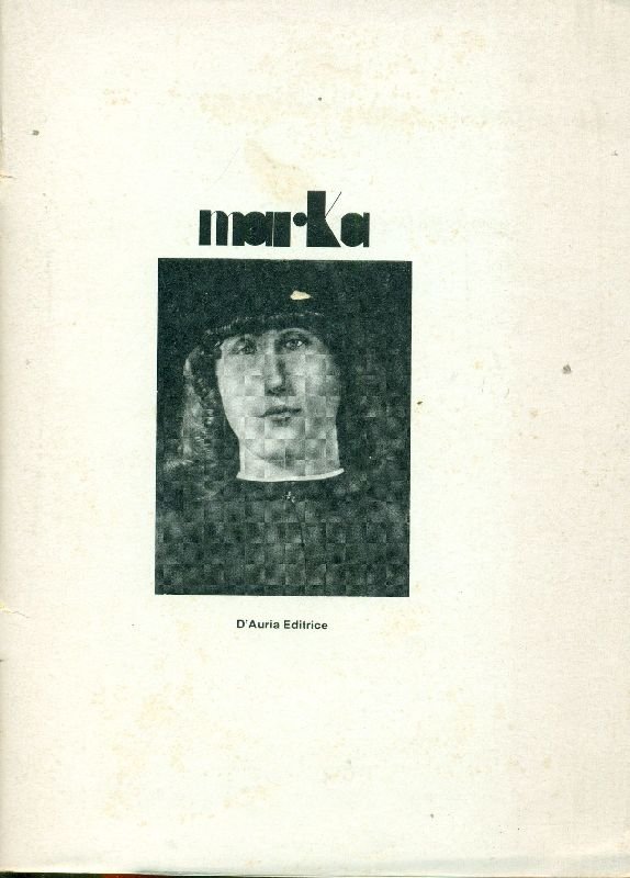 Marka. N. 5, giugno-agosto 1982, anno III | Immagine principale