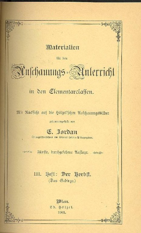 Materialien fur den Anschauungs Unterricht in den Elementarclassen | Immagine Gallery 3