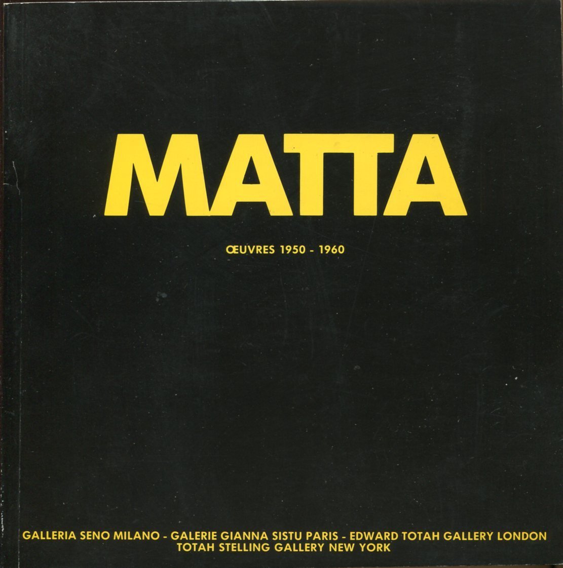 Matta. Oeuvres 1950-1960 | Immagine principale