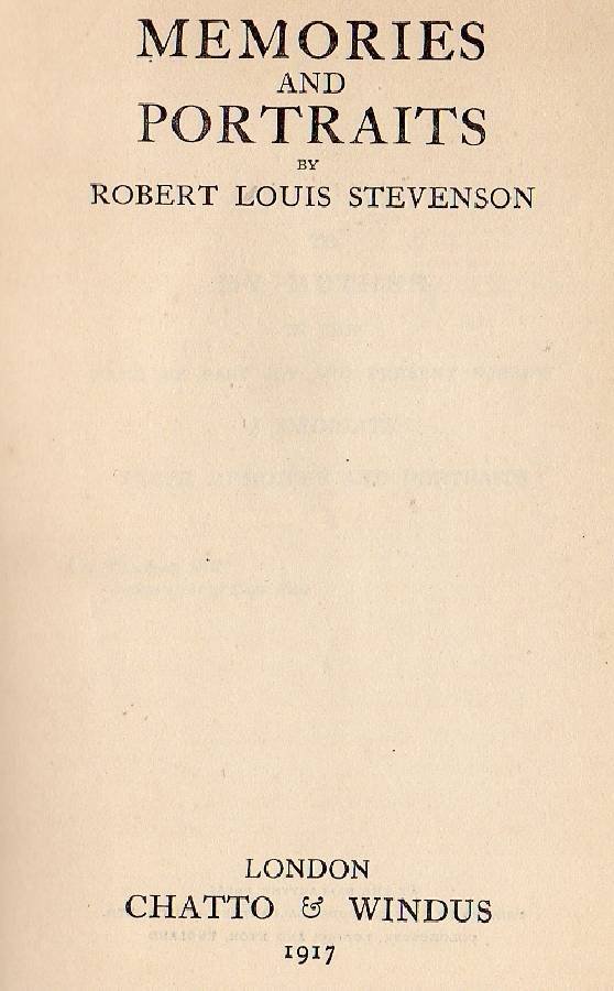 Memories and portraits | Immagine principale