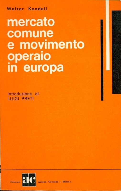 Mercato comune e movimento operaio in Europa | Immagine principale