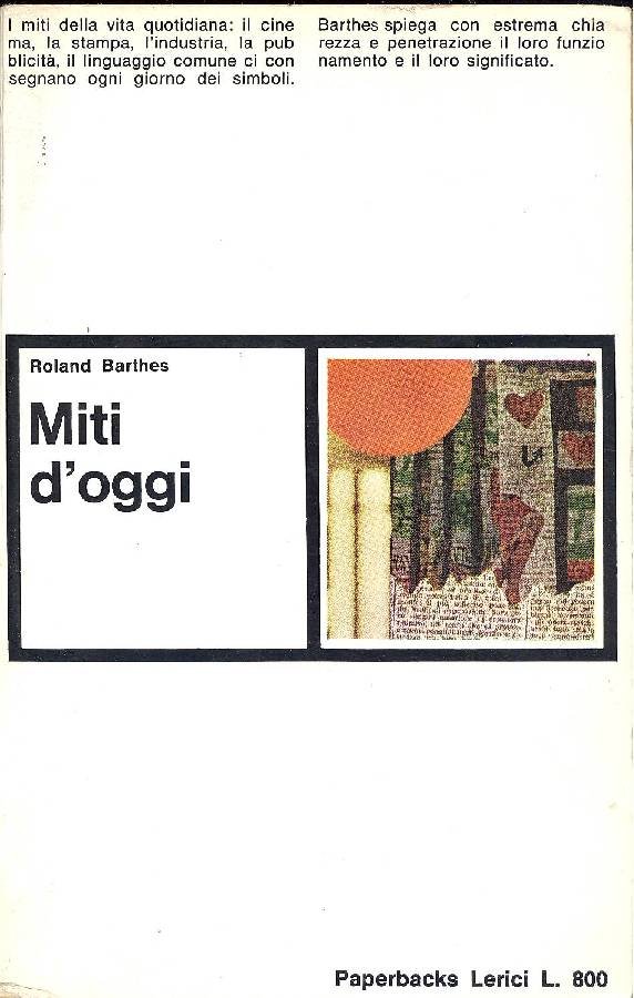 Miti d'oggi | Immagine principale