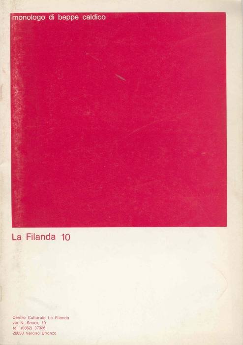 Monologo di Beppe Caldico | Immagine principale