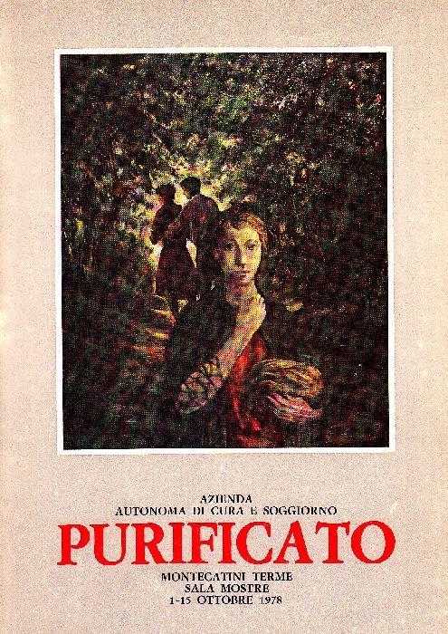 Mostra antologica di Domenico Purificato 1-15 ottobre 1978 | Immagine principale