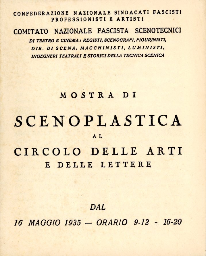 Mostra di Scenoplastica al Circolo delle Arti e delle Lettere | Immagine principale