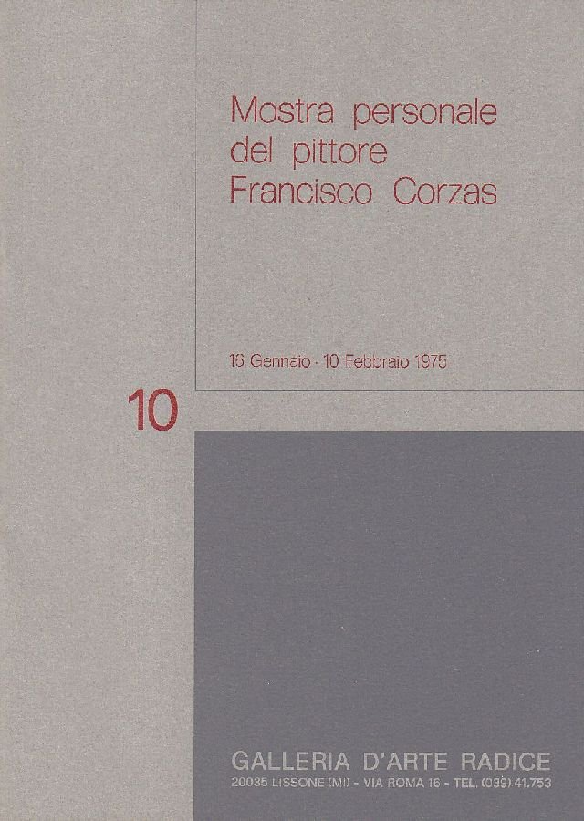 Mostra personale del pittore Francisco Corzas | Immagine principale