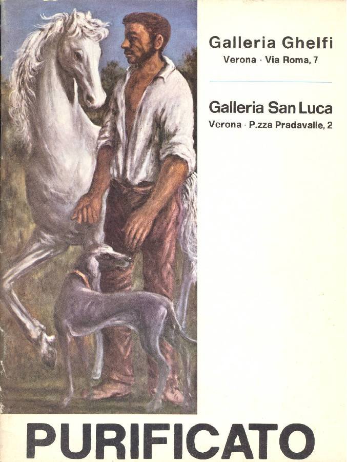Mostra personale di Domenico Purificato | Immagine principale