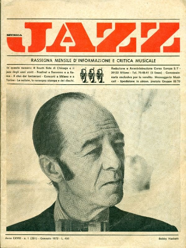Musica Jazz. Gennaio 1972 | Immagine principale