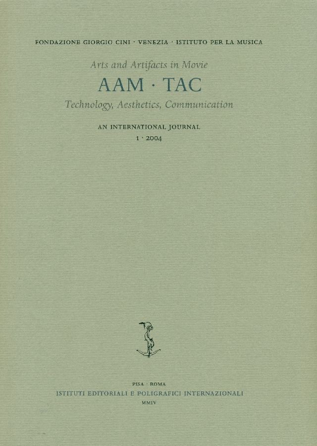 Musicalia. Annuario internazionale di studi musicologici | Immagine principale