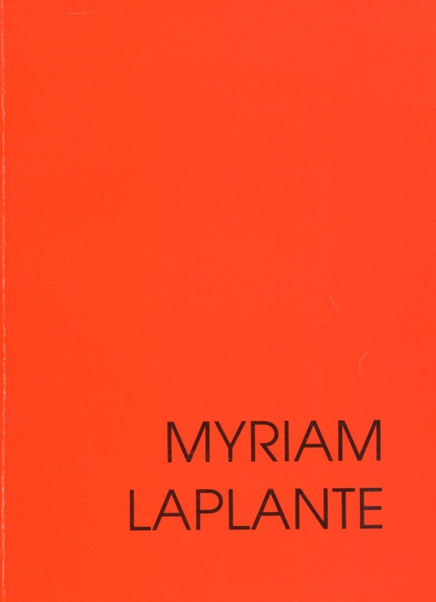 Myriam Laplante. Brochure di mostra, Roma, 1990 | Immagine principale