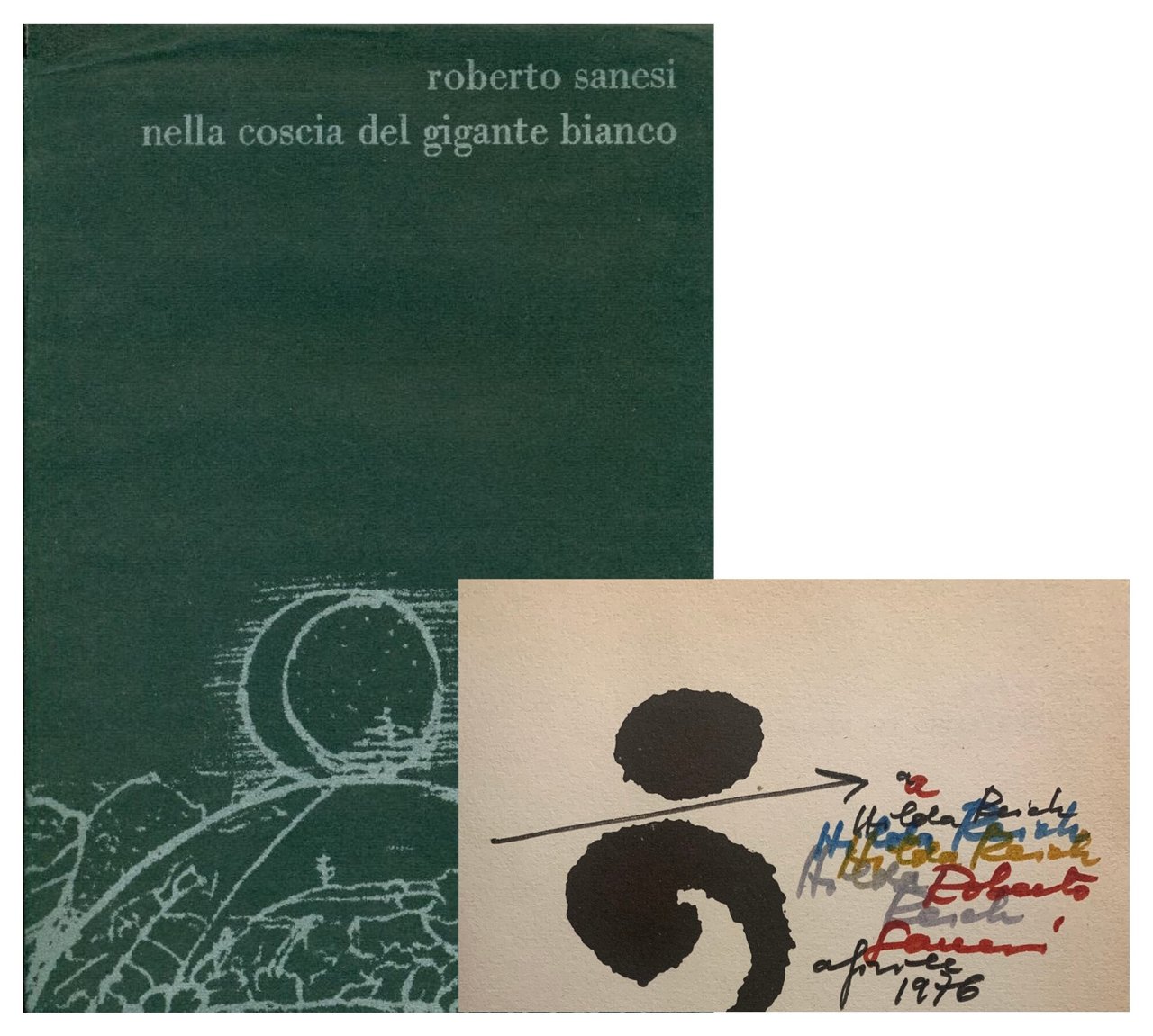 Nella coscia del gigante bianco. Con dedica | Immagine principale
